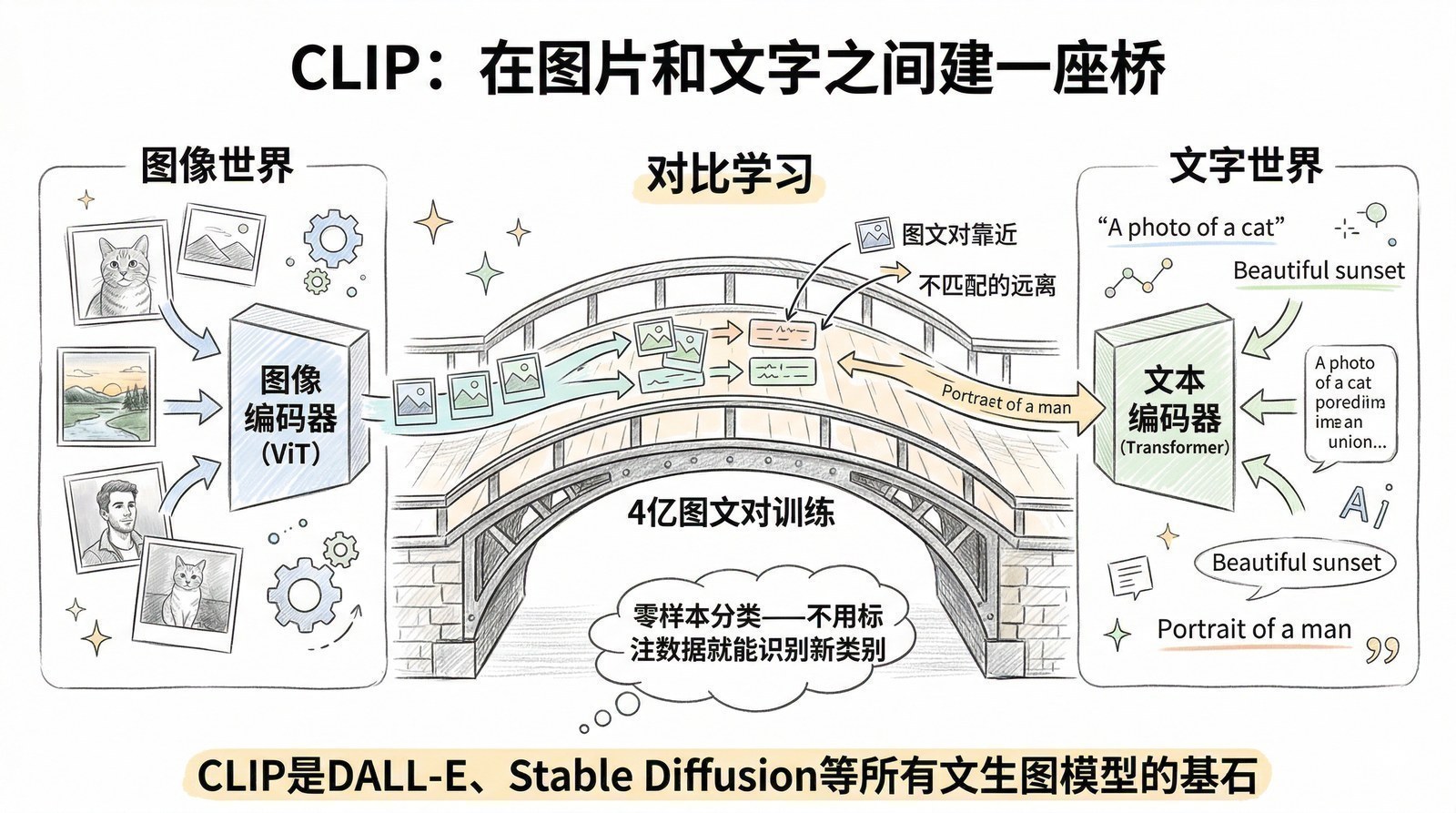 图 第八章-3：CLIP：连接图片与文字的桥