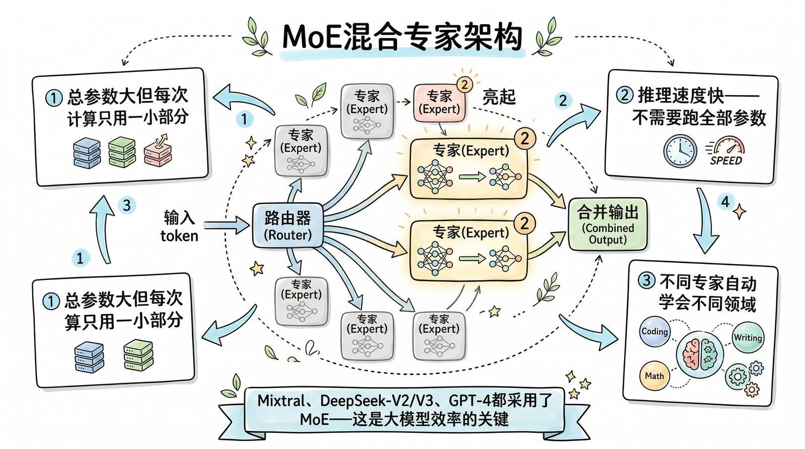 图 第九章-4：Mistral与MoE效率革命
